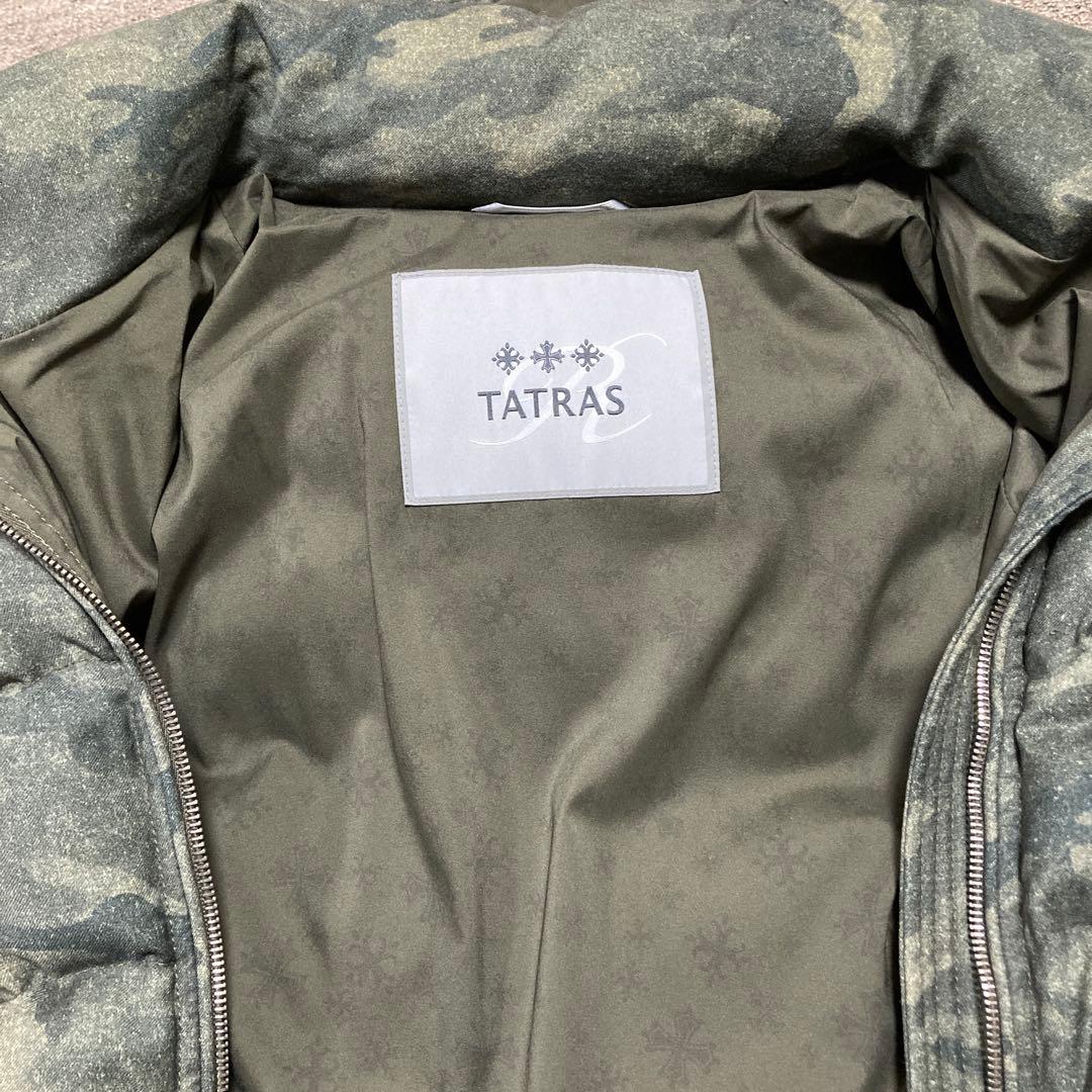 TATRAS カモフラージュ ダウンジャケット 最高級Rラインモデル サイズ3