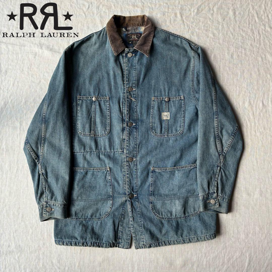 RRLダブルアールエル 90's USA製 三ツ星 デニム カバーオール M - メルカリ