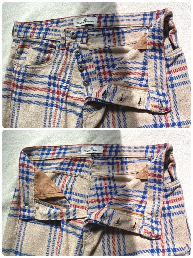 ヴィヴィアンウエストウッド 変形 アシンメトリーパンツ M イタリア製 美品