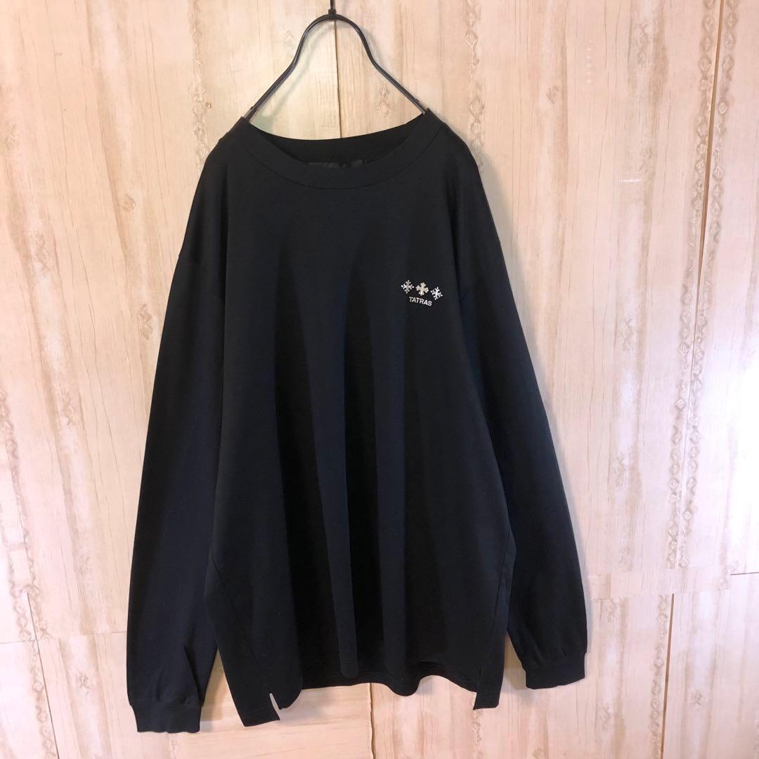TATRAS タトラス ロングtシャツ 長袖 両面刺繍ロゴ入りの通販はau PAY