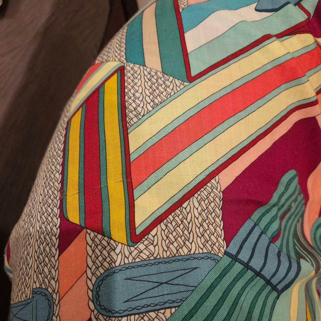 エルメス カレ 90 SANGLES EN 2017春夏 ZIGZAG スカーフ - メルカリ