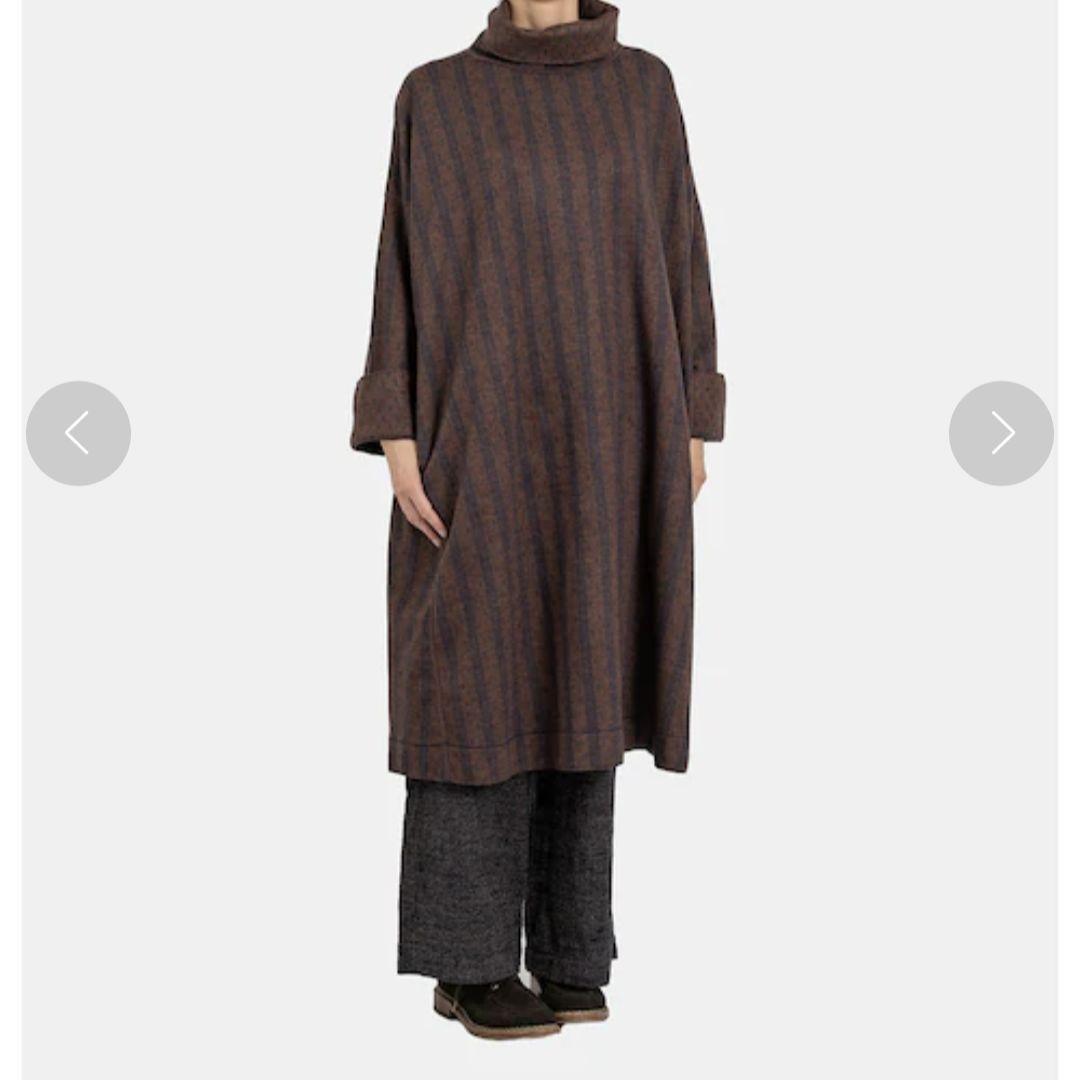 美品】 45R 45rpm ジャージフラノ ワンピース ウール 現行タグ - メルカリ