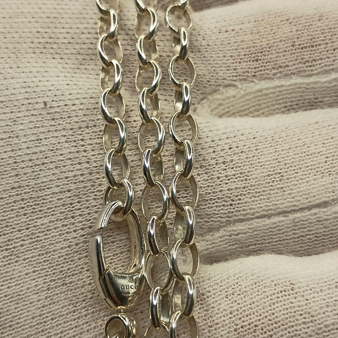 GUCCI 中太あずきチェーン 4mm幅 56cm SILVER925 男女兼用 - メルカリ