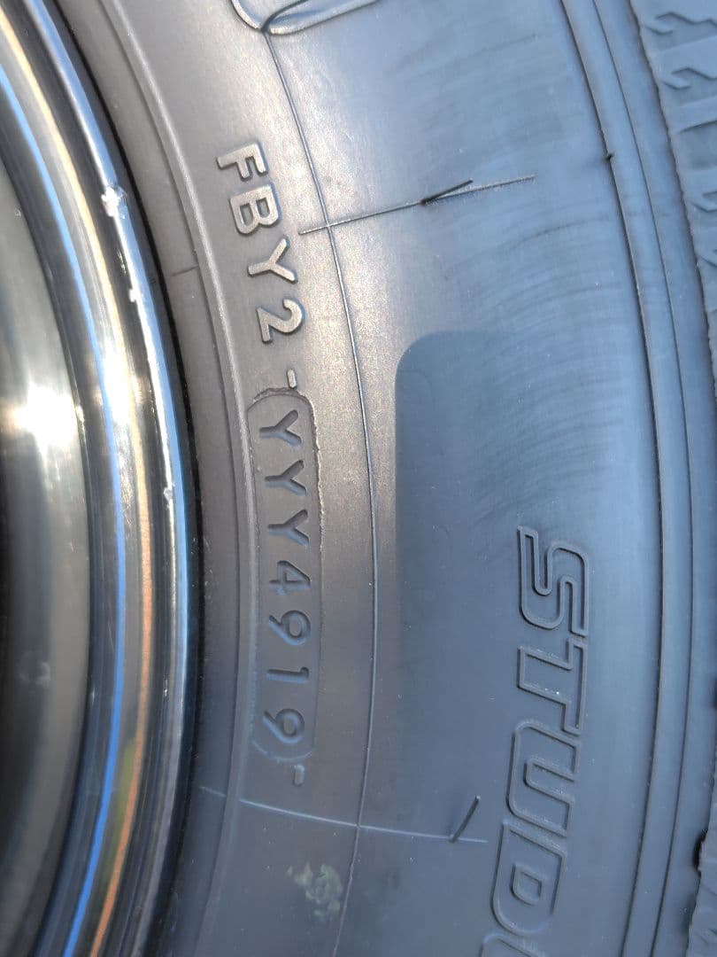 ハイエース/カムロード 16インチ鉄ホイール＋ヨコハマスタッドレス 4本