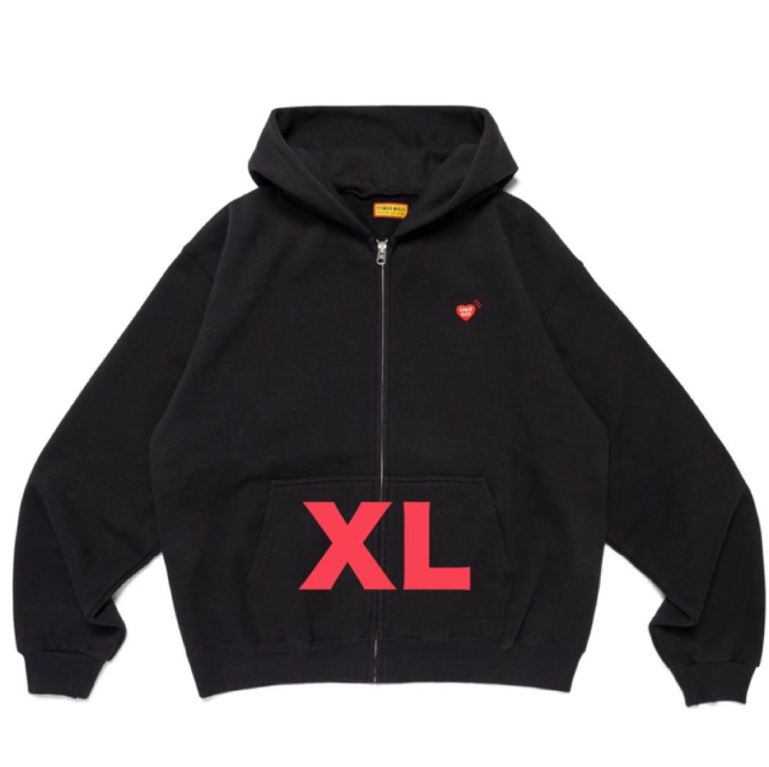25AW HUMAN MADE CLASSIC ZIP UP hoodie XL