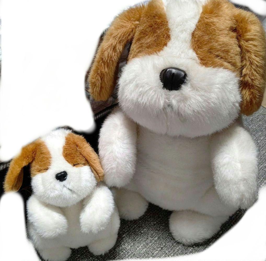 非売品☆レア】はじめくん 日本テレコム ぬいぐるみ 犬 2個セット