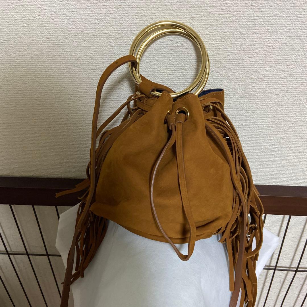 格安☆ メゾンボワネ リングハンドル巾着バッグ ドゥーズィエムクラス