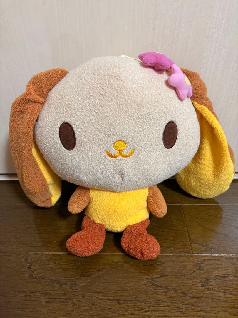 希少/2006年当時物】サンリオ ウサハナ あんずちゃん ぬいぐるみ