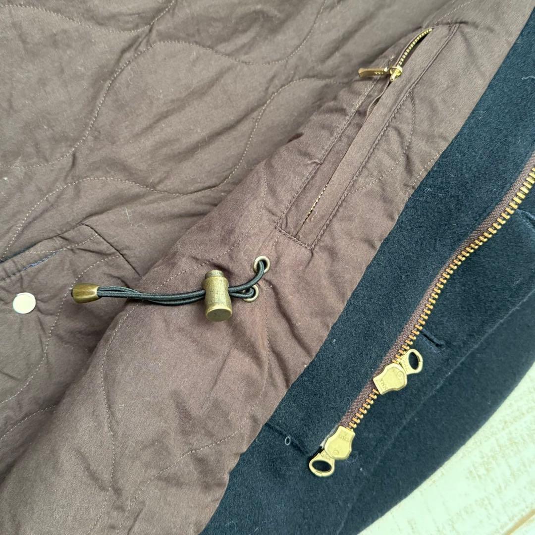 イタリア製【フィルソン】ブラックレーベル レイルロードマンズコート