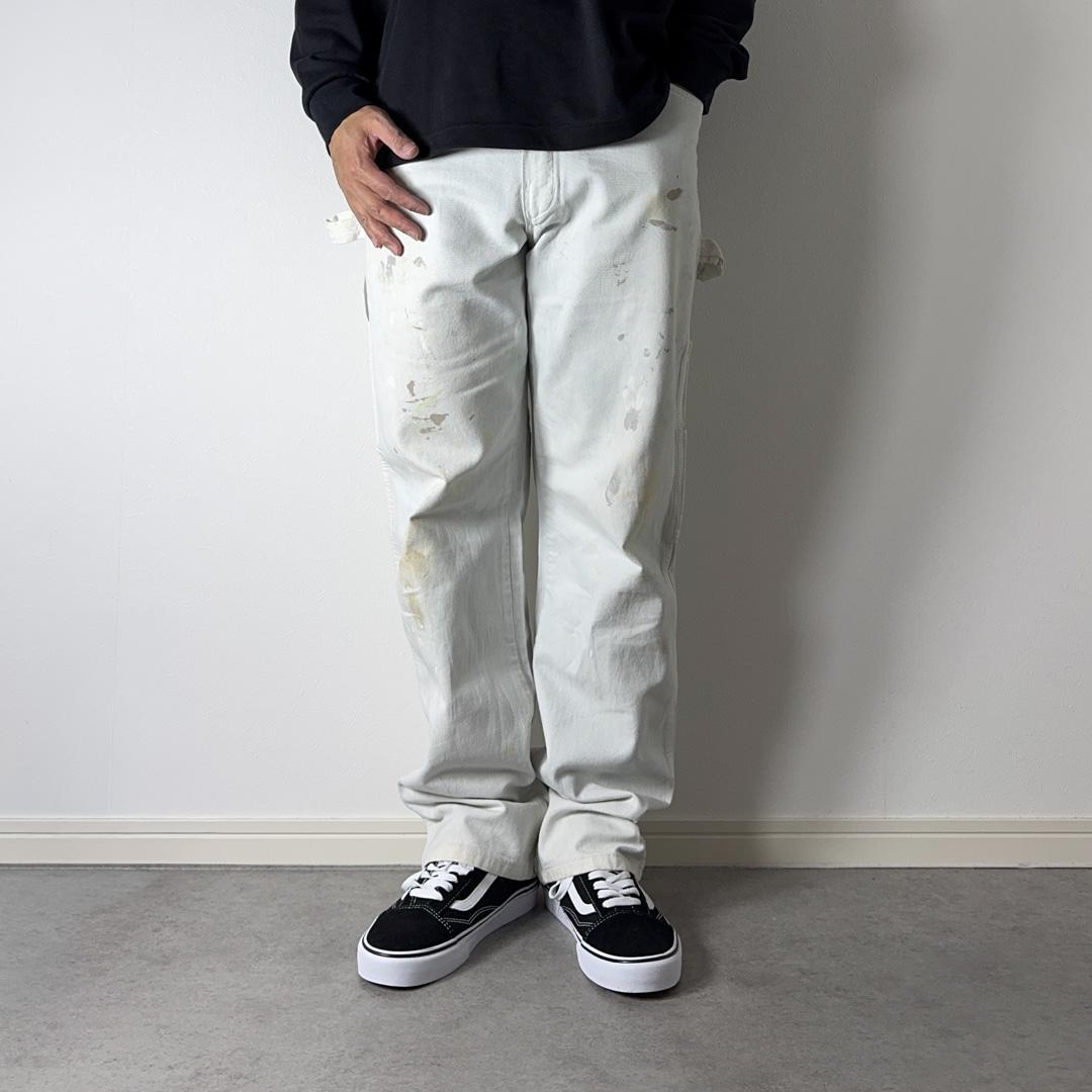 Dickies Sherwin-Williams ホワイトペインターパンツ 古着 - メルカリ