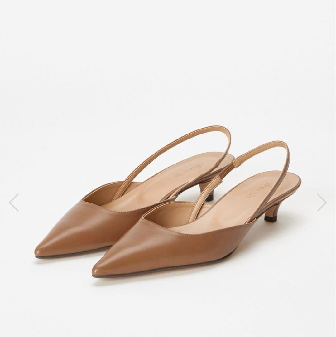 アルアバイル 今期 ポインテッドスリングバック 新品未使用 ポインテッドスリングバック | allureville (Women)/アルアバイル