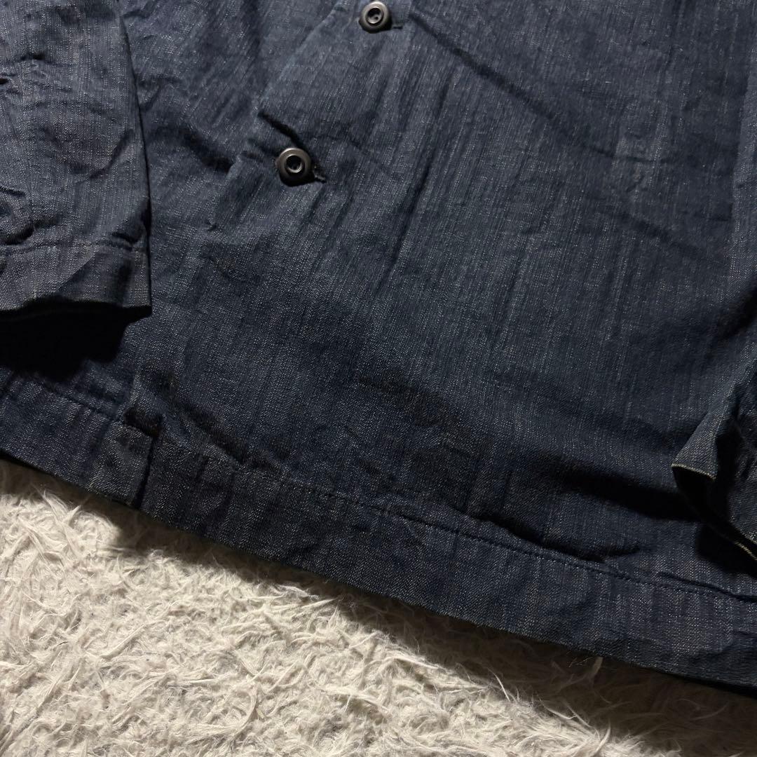 希少□45RPM デニム ジャケット 変形 インディゴ キルティング サイズ2