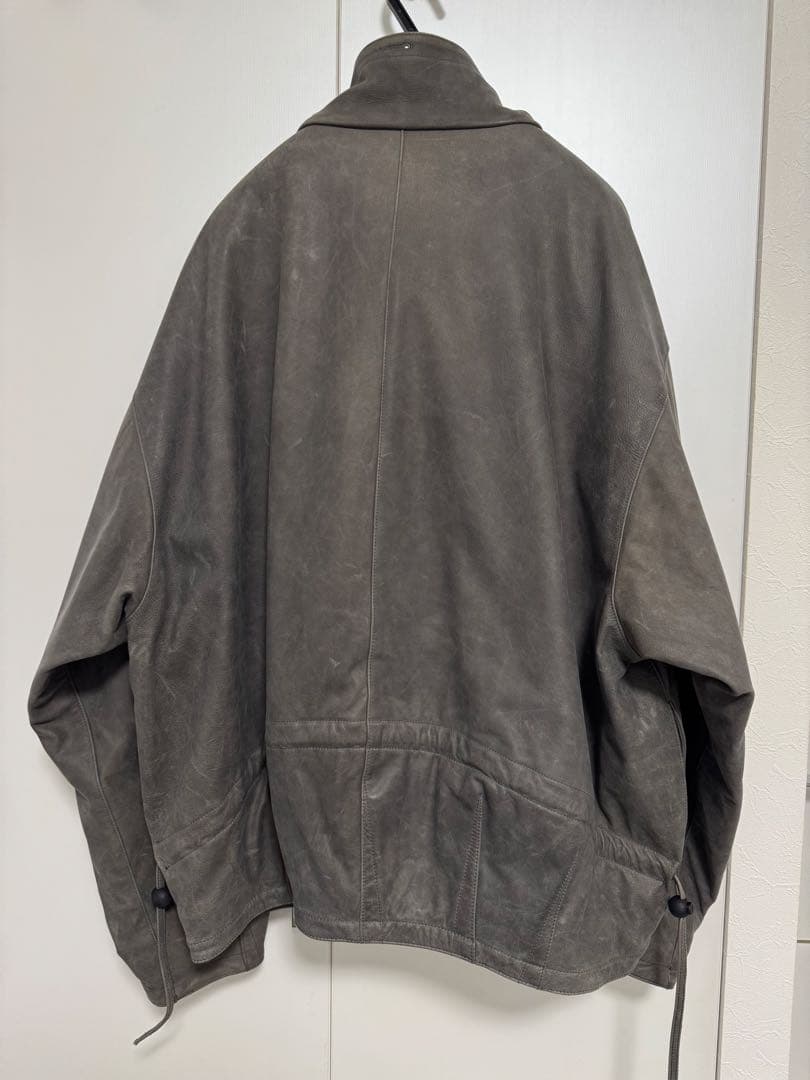 リ*ウ様 ssstein COW NUBUCK LEATHER BLOUSON - メルカリ