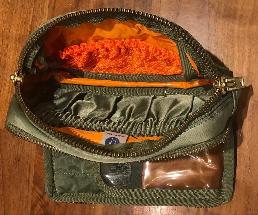 プレミア必至 超貴重 廃盤 ポーター タンカー コスメポーチ セージ