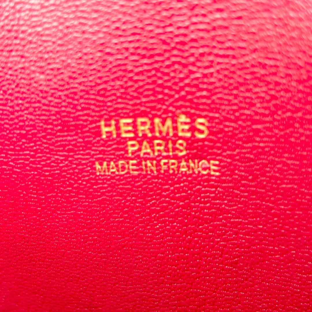 ランクA】HERMES プリュム ビジネス バッグ □F刻印