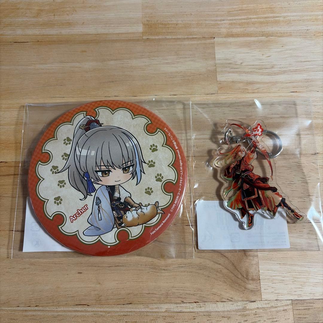 Fate Samurai Remnant くじ 缶バッジ アクキー アーチャー - メルカリ