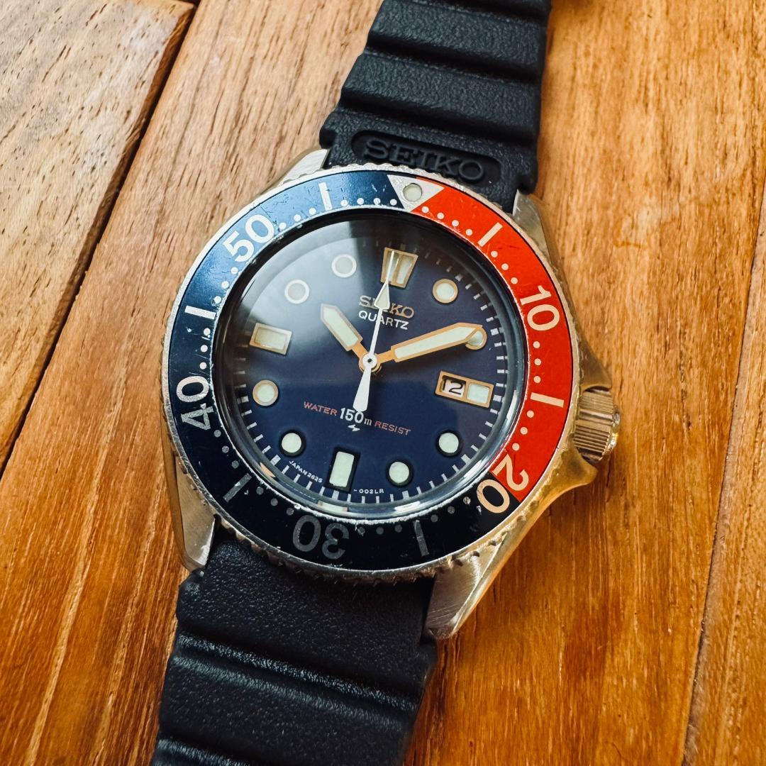 SEIKO 2625-001B セイコー レトロ ダイバーズ ペプシ 美品 - メルカリ