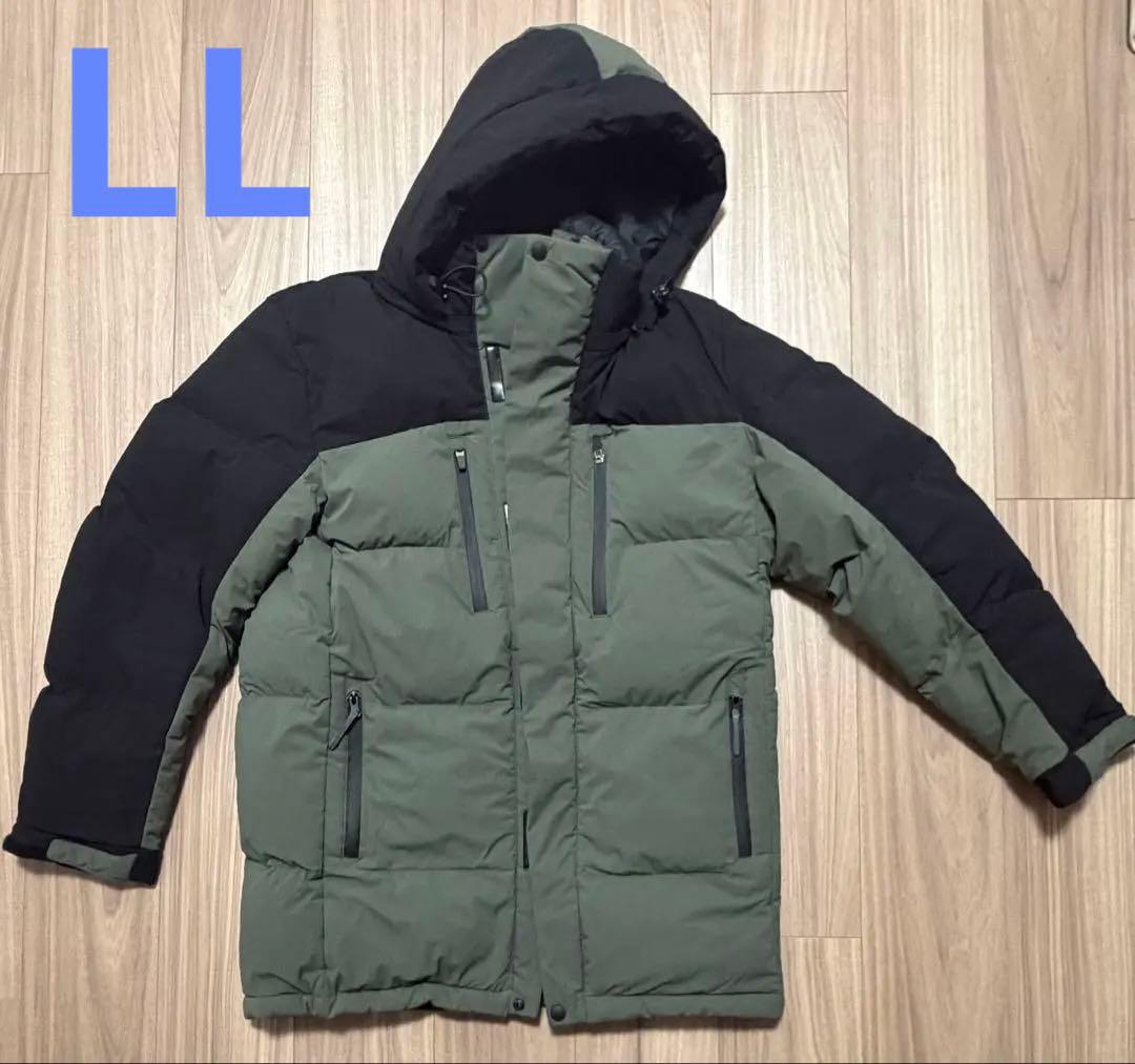 【ワークマン】エックスシェルター(R)断熱αプレミアムギガパフダウンコート　LL Amazon.co.jp: 【TVで話題・ブラックLL】ワークマン Xシェルター 断熱α