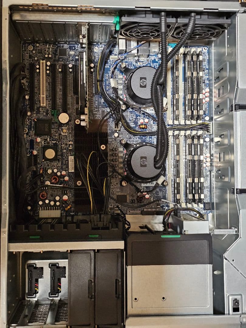 HP Z800 Workstation Dual Xeon メモリ32GB 動作