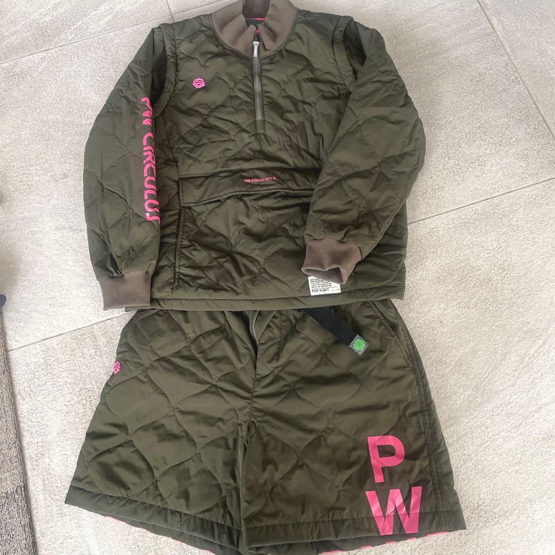 【PW CIRCULUS 】キルティングセットアップ　2号 PW CIRCULUS 】キルティングセットアップ 2号 - メルカリ