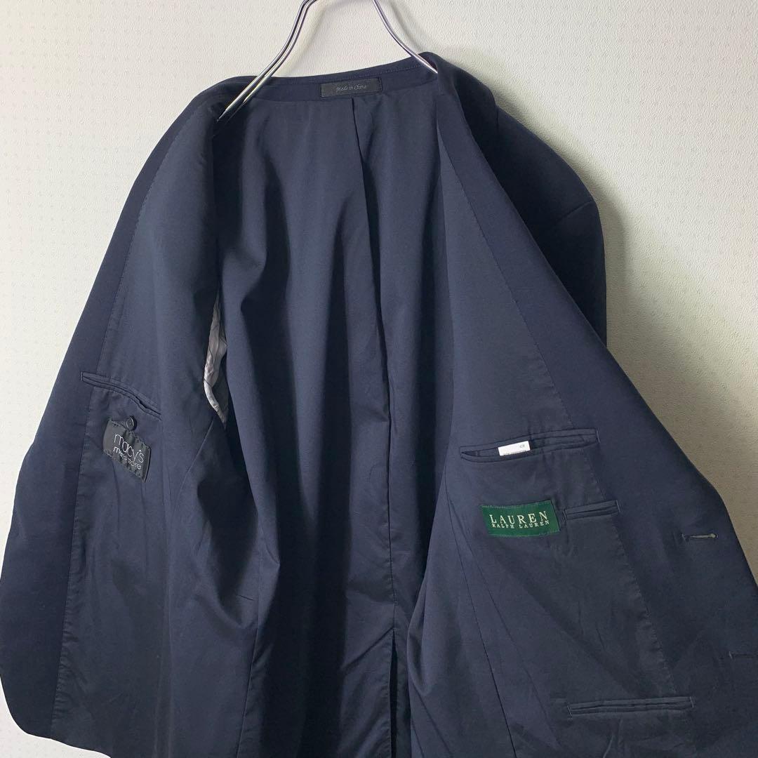 美品 ローレンラルフローレン 紺ブレ 金ボタン テーラードジャケット
