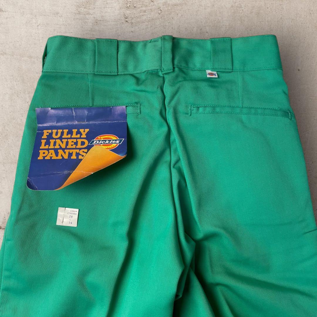 デッドストック ディッキーズ 874 アルミジップ ライナー グリーン 70s