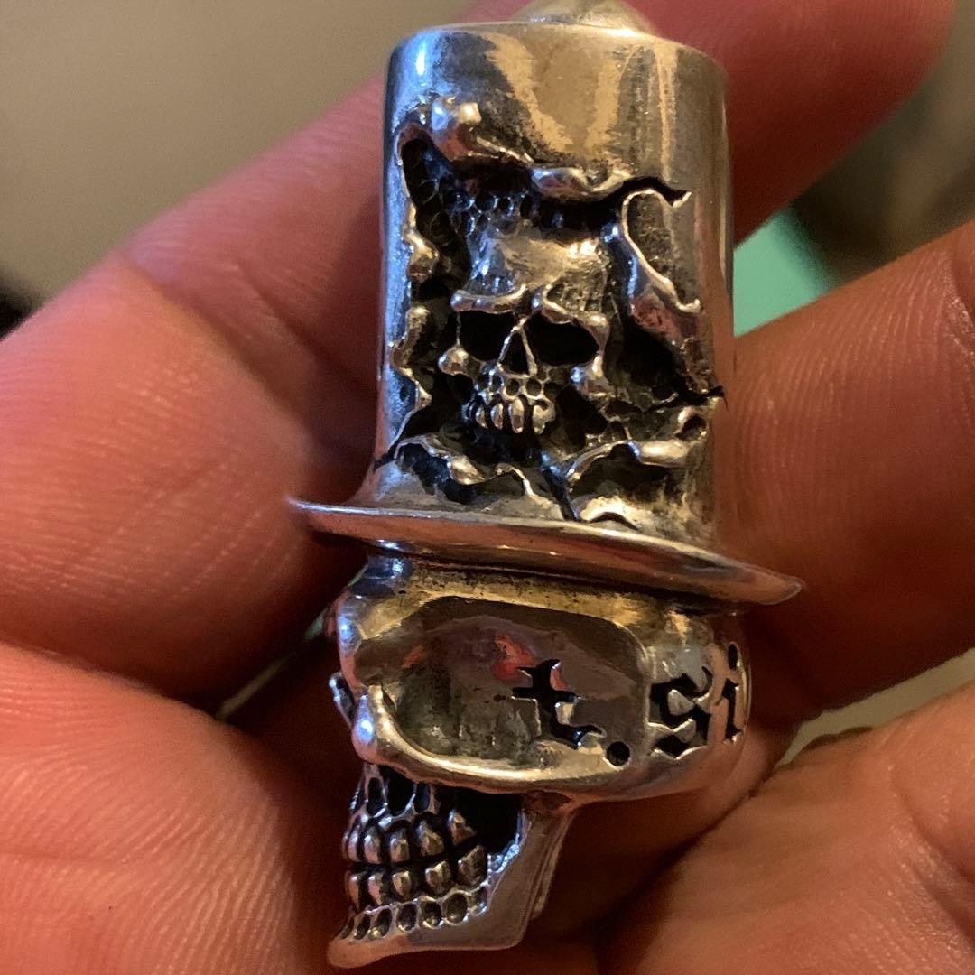 ドクロハット　925 silver925 39.1g