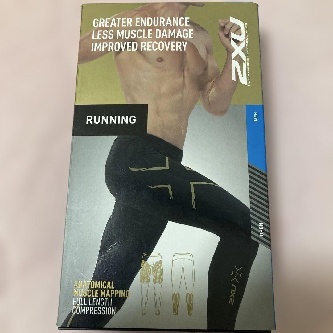 陸上用パンツ 2XU Muscle Containment Stamping Running 2XU Official Shop限定】エリート MCS ランコンプレッションレース