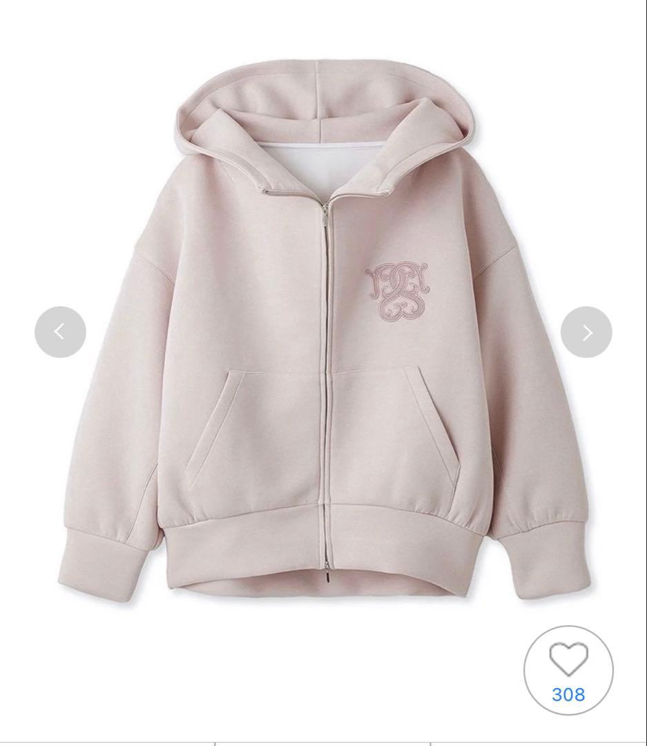 完全完売品】スナイデル（SNIDEL）/ボリュームパーカーPNK（ラメ入り