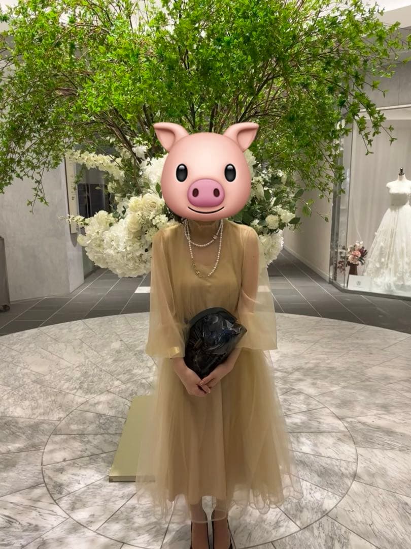 chika kisada チュール ドレス ワンピース 大人気 - メルカリ