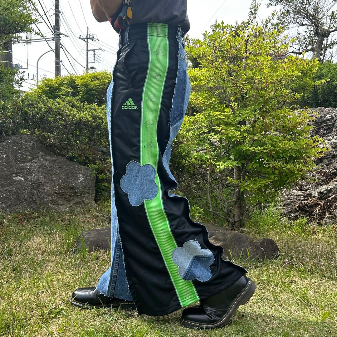リメイクパンツ アディダス×リーバイス adidas - メルカリ