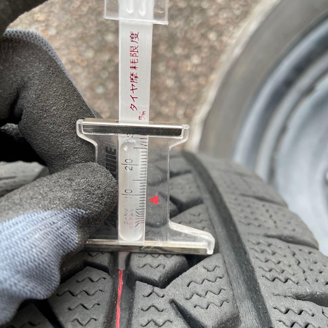 ハイエース スタッドレス195/80R15 LT 4本 ブリヂストン ホイール付