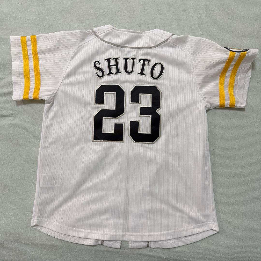 福岡ソフトバンクホークスレプリカユニフォーム（周東佑京選手）S