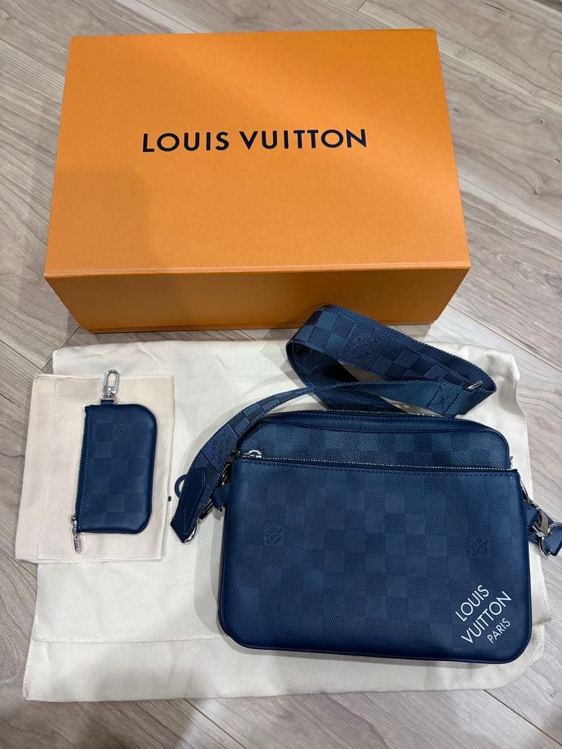 写真追加　ルイヴィトン　トリオメッセンジャー 3点セット♪】ルイヴィトン トリオ メッセンジャーバッグ (Louis