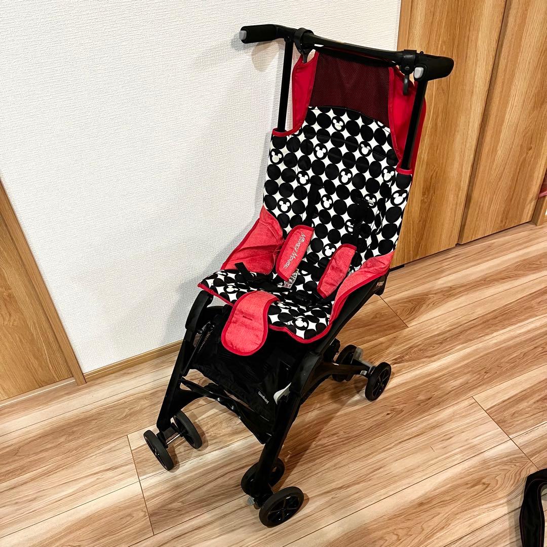 超コンパクトベビーカー ポキット ディズニーデザイン(ミッキー