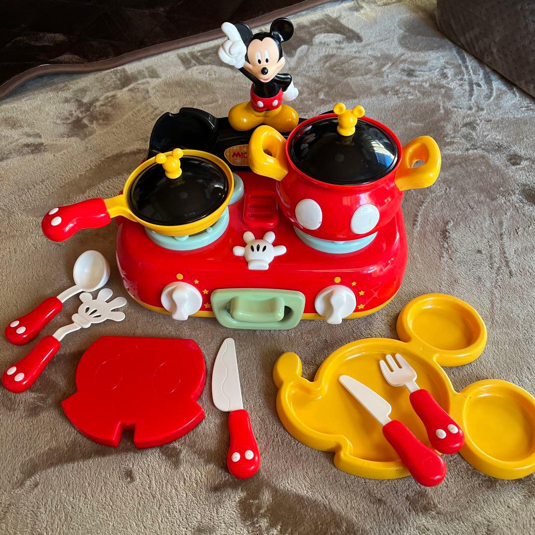 ミッキーマウス チャカチャカキッチン おままごと - メルカリ