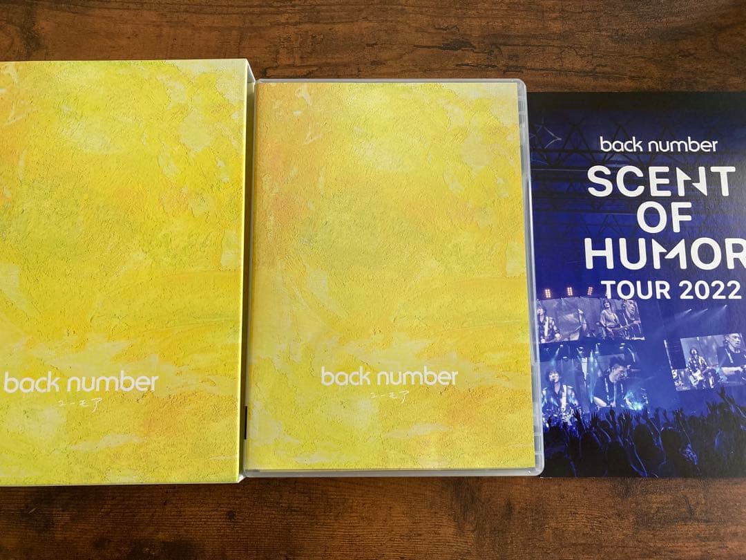 back number ユーモア 初回限定盤A／CD＋DVD／3DISCS - メルカリ