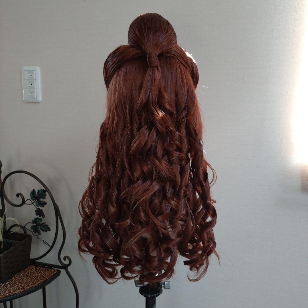 Dハロ 仮装 ディズニー 美女と野獣 ベル風 ウィッグ オーダー 2025