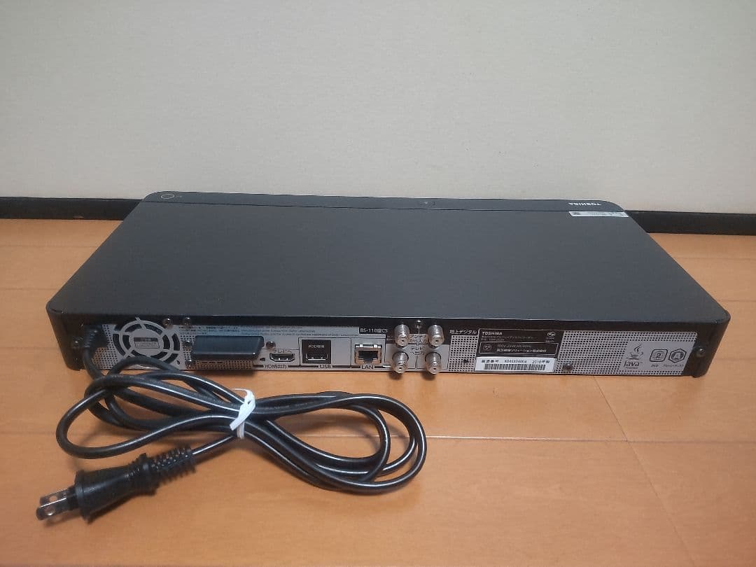 東芝　REGZA　DBR―Z620 1TB→2.5TB プチメンテ済み