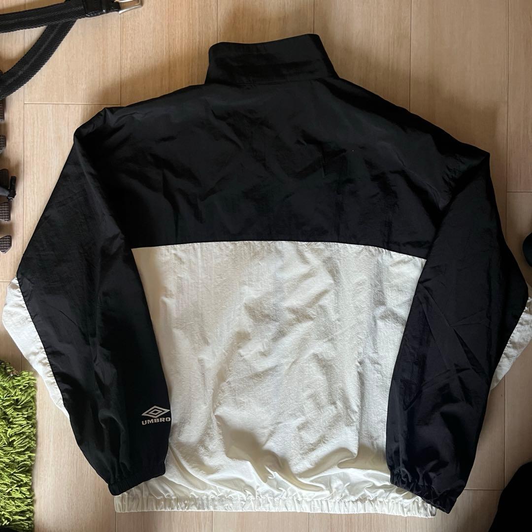 UMBRO HUF コラボ ナイロンジャケット M ブラック/ホワイト - メルカリ