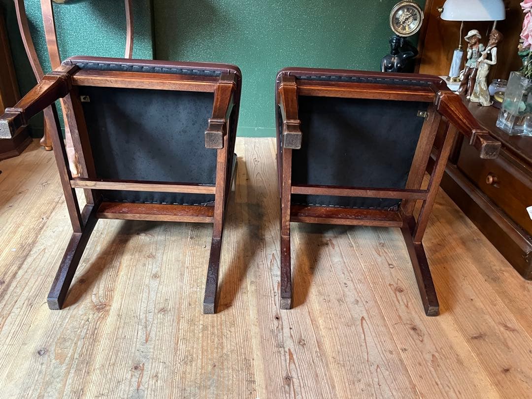飛騨 キツツキ 椅子セット アンティーク インテリア 当時物 昭和レトロ