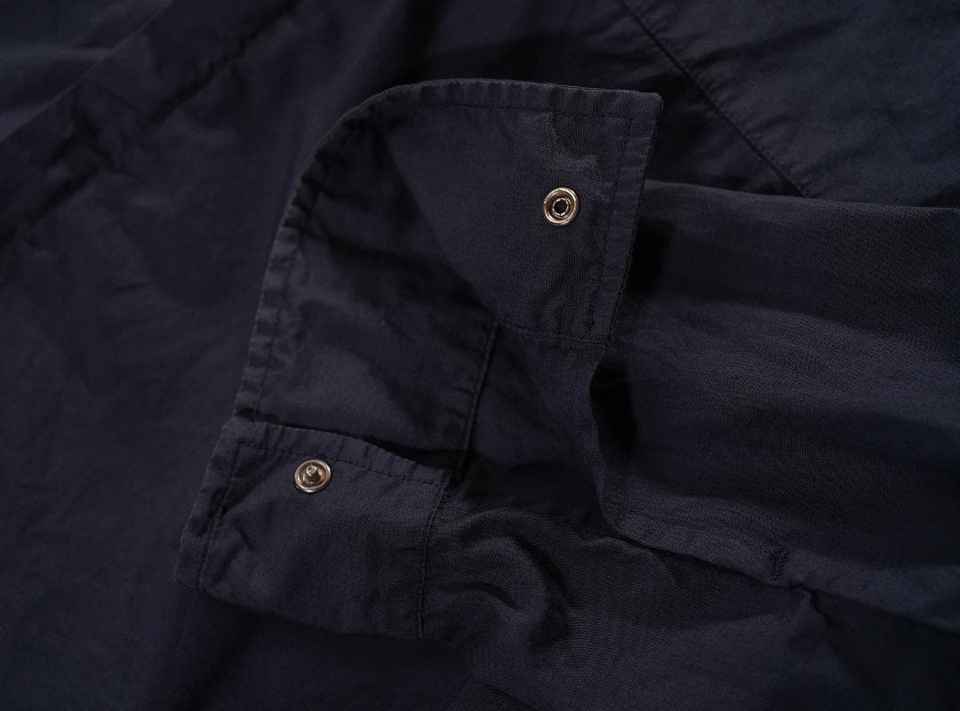 2001SS C.P.COMPANY コットン ジップシャツ ネイビー 4