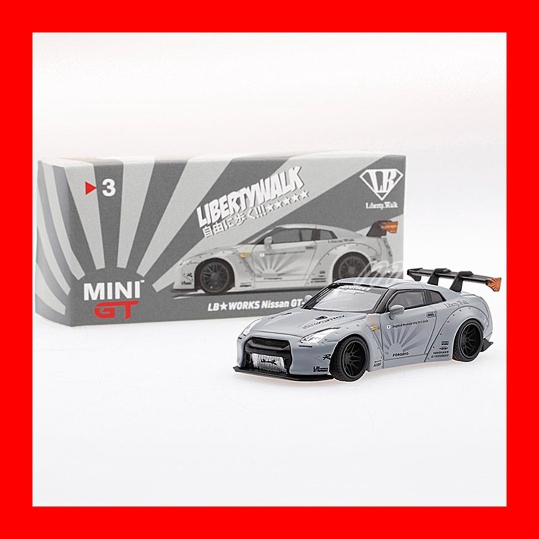 MINI GT LB☆Works Nissan GT-R Matte Grey - メルカリ
