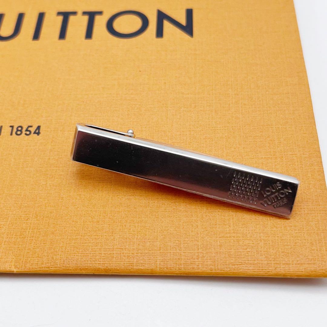 極美品 ルイヴィトン パンスクラヴァット ダミエ ネクタイピン