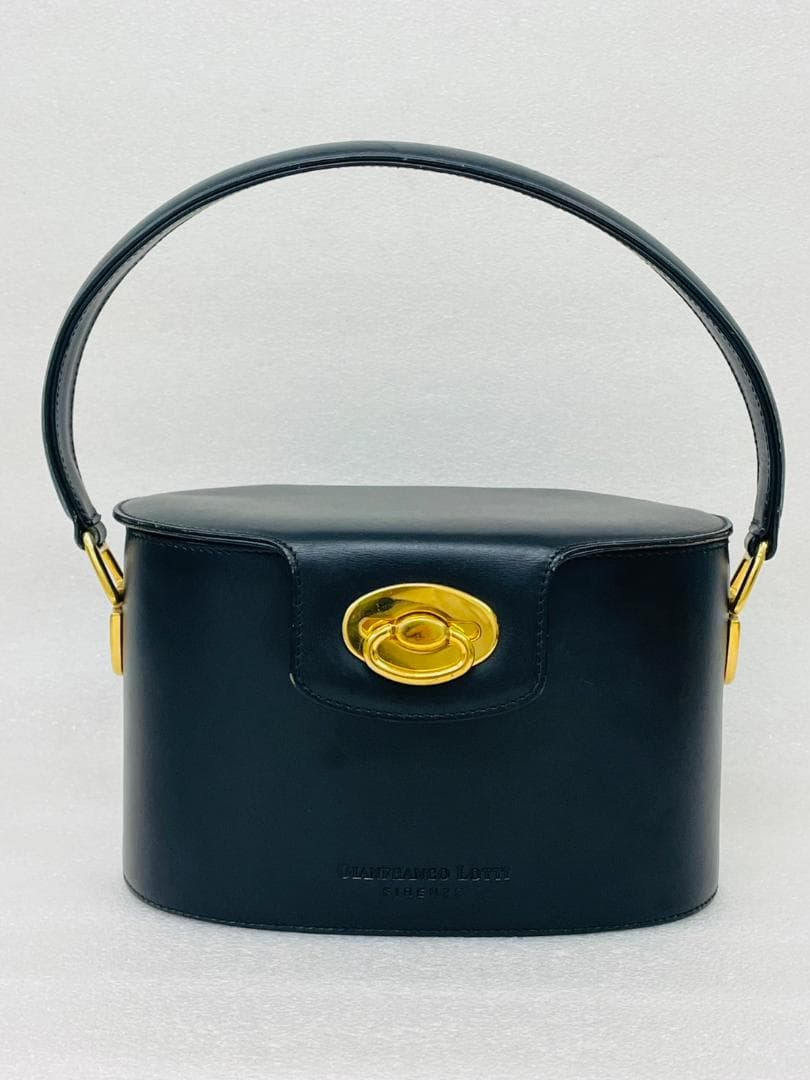 ⭐️良品⭐️ジャンフランコロッティ バニティバッグ フラップロック