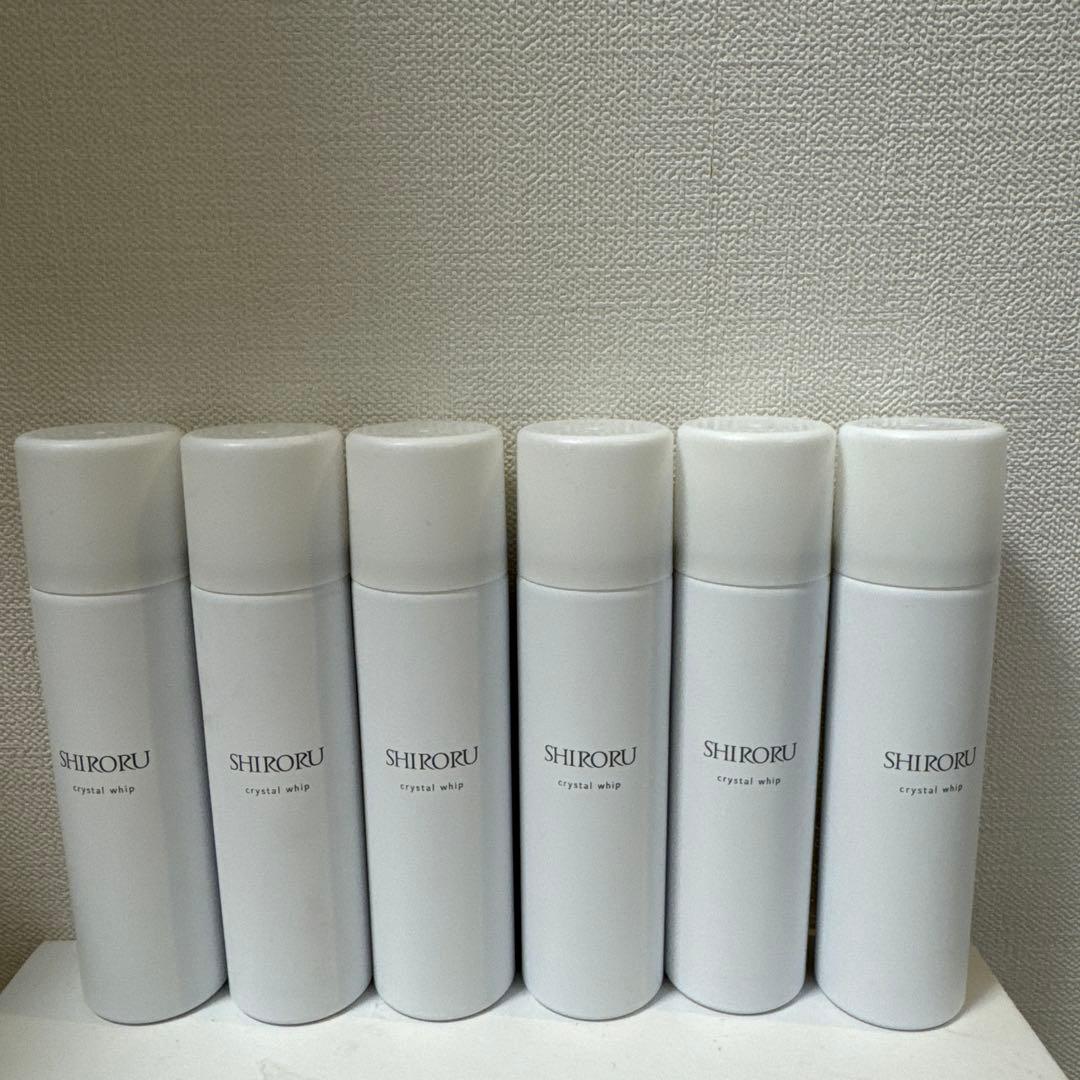 SHIRORU クリスタルホイップ 洗顔料30g 7本セット