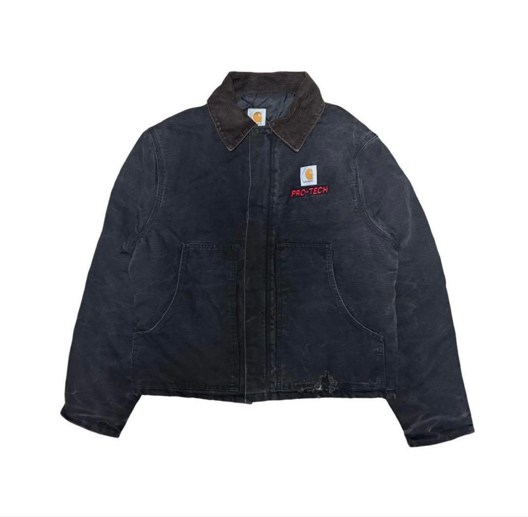 カーハート トラディショナルジャケット 企業ロゴバック刺繍 - メルカリ