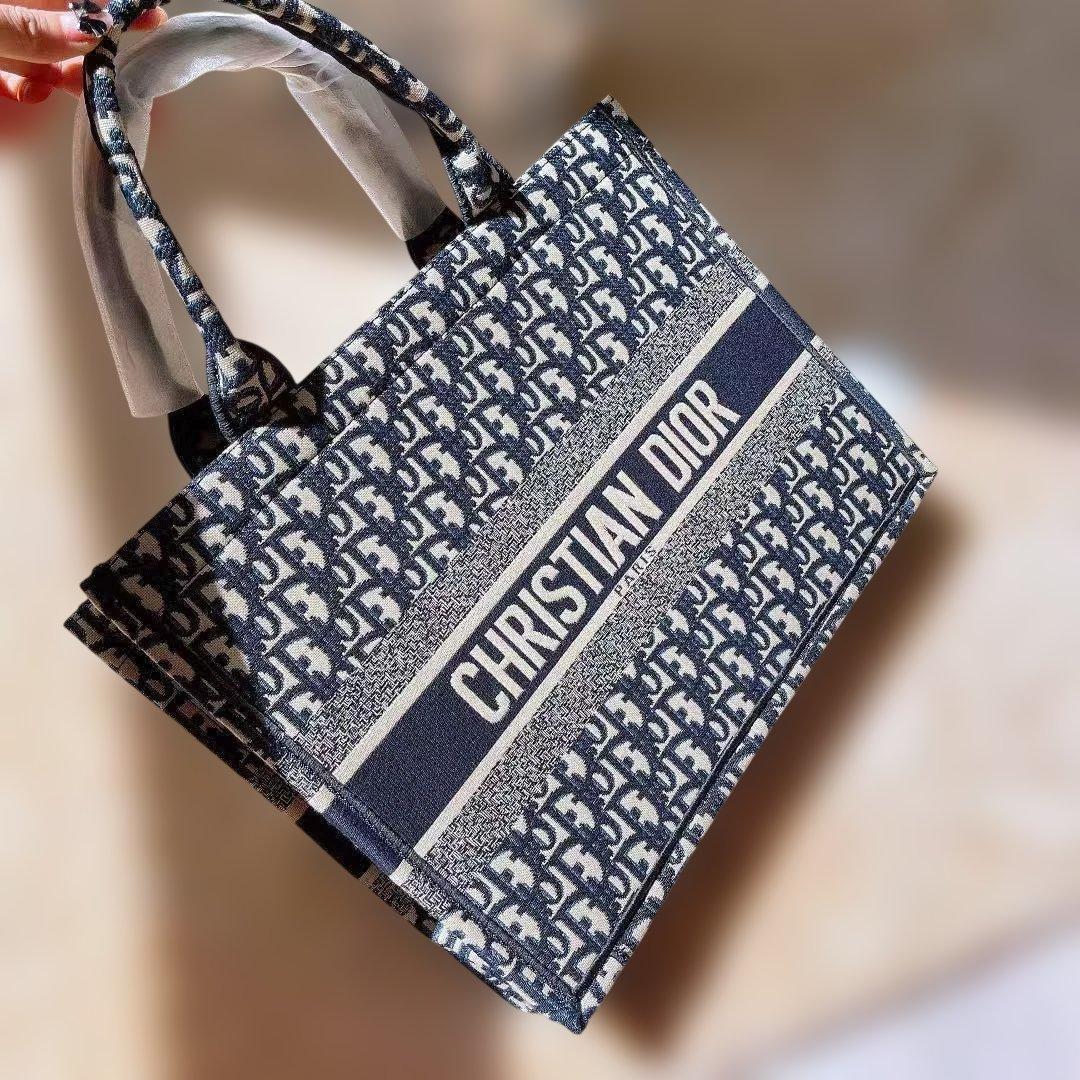 Book Tote 41cm 刺繡トートバッグ ネイビーとベージュ ストライプ WEB限定】SHIPS: パイル ストライプ SHIPSロゴ エンブロイダリー