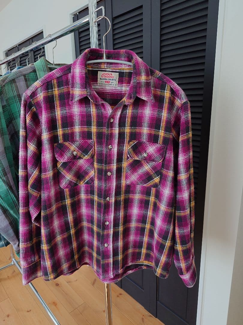 Levi's USA製 リーバイス アラスカ チェックシャツ ALASKA - メルカリ
