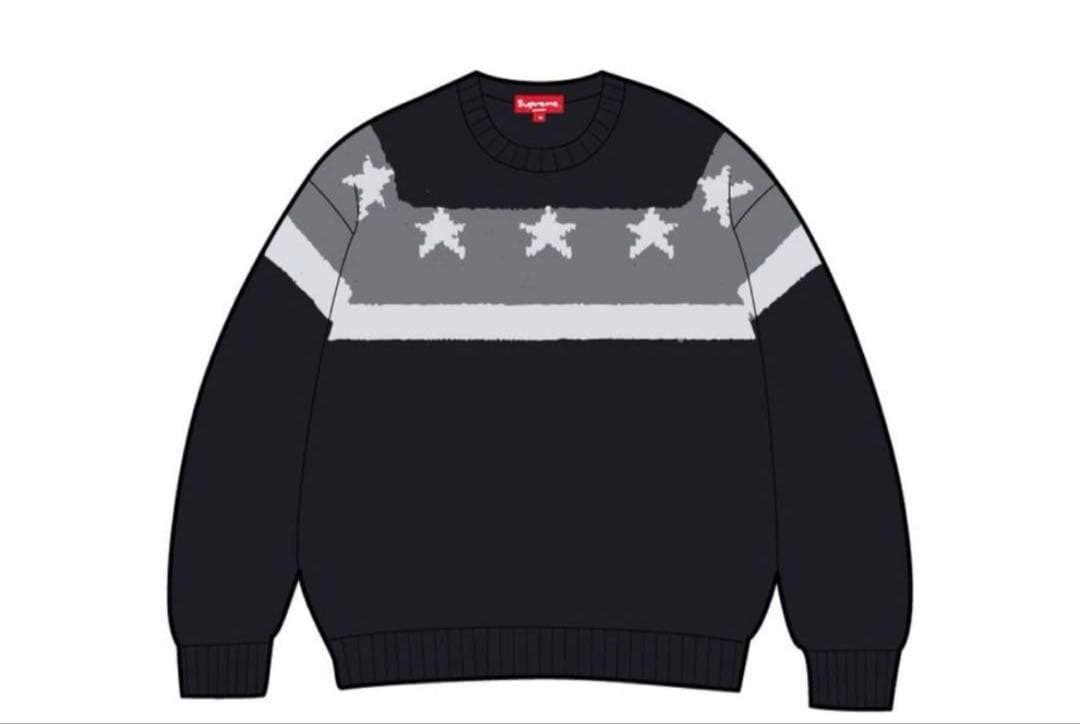 supreme stars sweater ニット Stars Sweater | Supreme 24ss